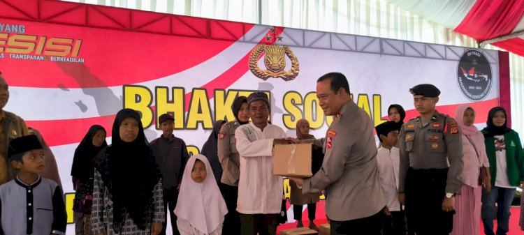 Kaops Nusantara Cooling System Tebar 1.500 Paket Sembako di Tasikmalaya, demi Wujudkan Pemilu Damai 2024