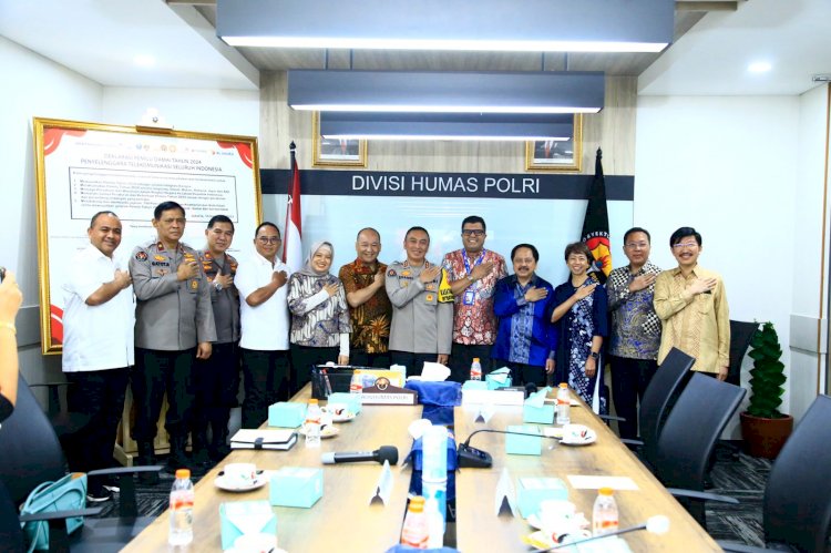 Polri dan Asosiasi Penyelenggara Telekomunikasi Seluruh Indonesia Gelar Deklarasi Pemilu Damai
