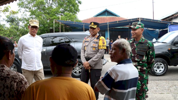 Patroli Skala Besar, Kapolres TTU Bersama Bupati dan Dandim Pantau di TPS