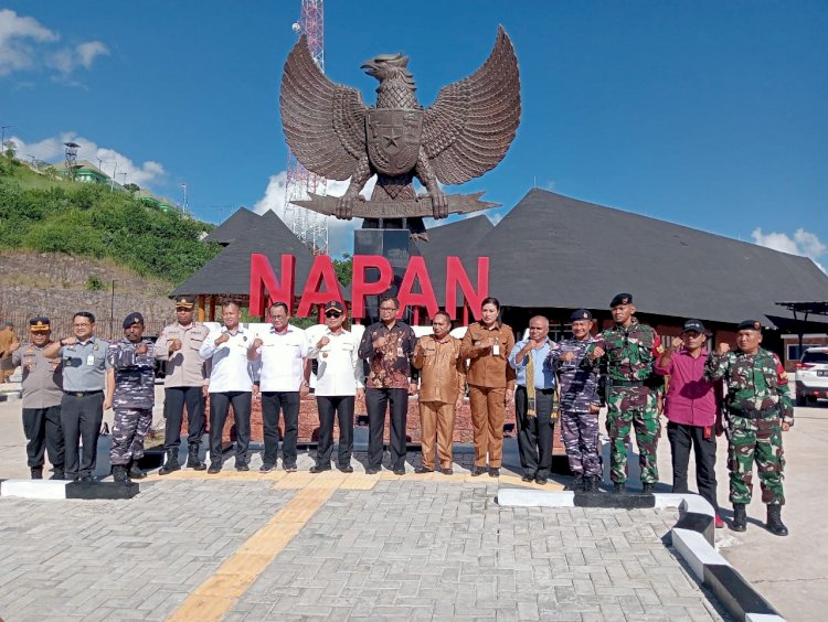 Pembangunan PLBN Napan : Kolaborasi TNI-Polri Mendorong Perekonomian Wilayah Perbatasan di Kabupaten TTU.