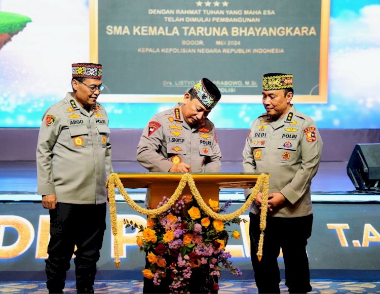 Kapolri Resmikan Komite Olahraga Polri, Wadah Para Polisi Atlet