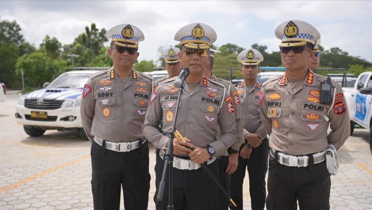 Jelang HUT RI ke-79 di IKN, Kakorlantas Cek Kesiapan Personel dan Kendaraan Lalu Lintas