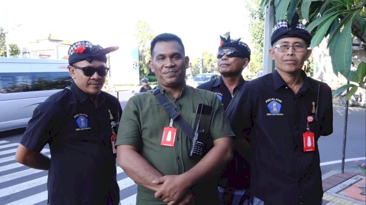 Pecalang Apresiasi Pengamanan Polri Atas Suksesnya KTT IAF di Bali