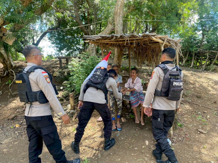 Patroli Perbatasan RI-RDTL, Polres TTU Tingkatkan kewaspadaan Lintas Negara.