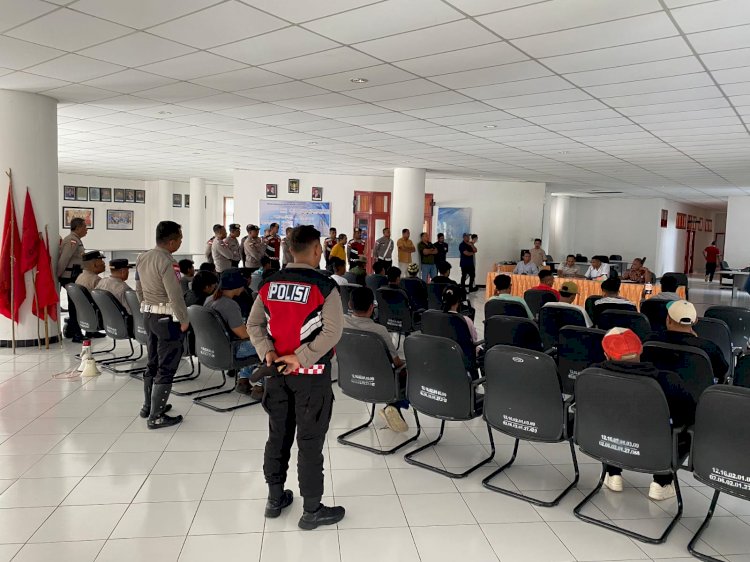 Pendekatan Persuasif Polres TTU Sukses Jaga Kondusifitas Unjuk Rasa Hari Buruh