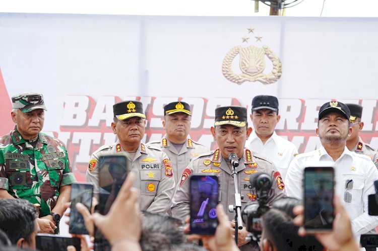Kapolri Ground Breaking Asrama Polresta Samarinda, Komitmen Polri Tingkatkan Pelayanan kepada Masyarakat