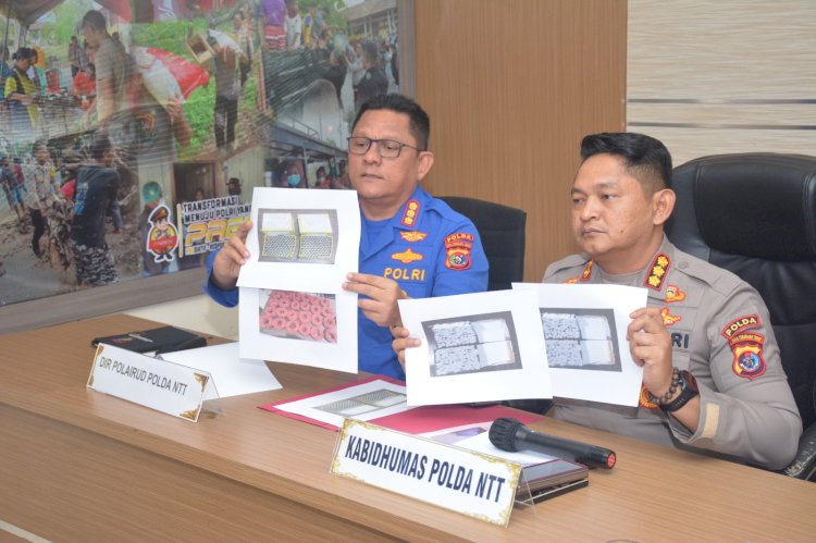 Ditpolairud Polda NTT Ungkap Kasus TPPO dan Destructive Fishing