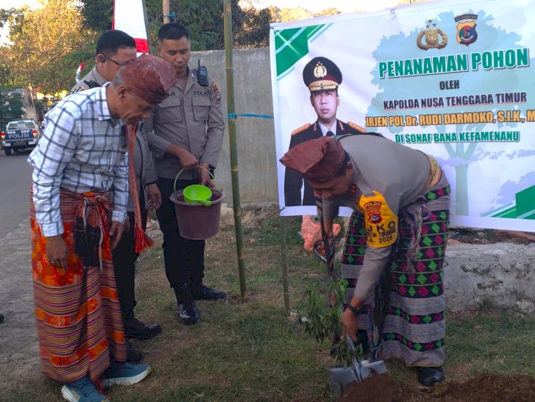 Irjen Pol Dr. Rudi Darmoko di Pelataran Sonaf Bikomi: Polisi Sebagai Mitra Budaya