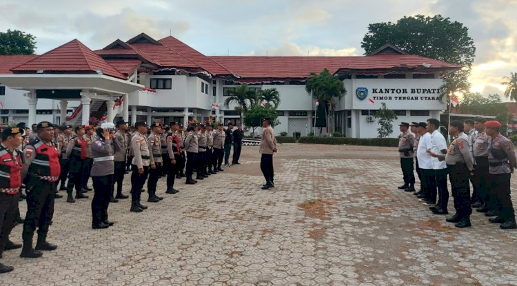 Kapolres TTU Apresiasi Aksi Damai PMKRI Jilid II di Kota Kefamenanu