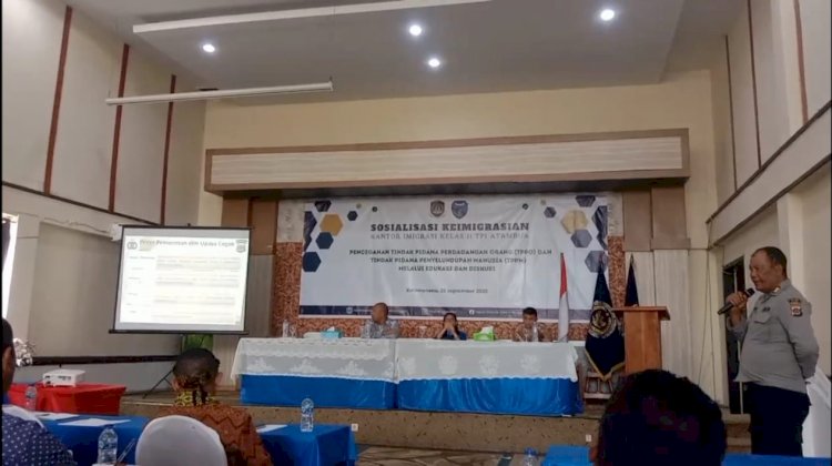 Sosialisasi Pencegahan TPPO dan TPPM, Kasat Binmas Tegaskan Partisipasi Aktif Semua Pihak