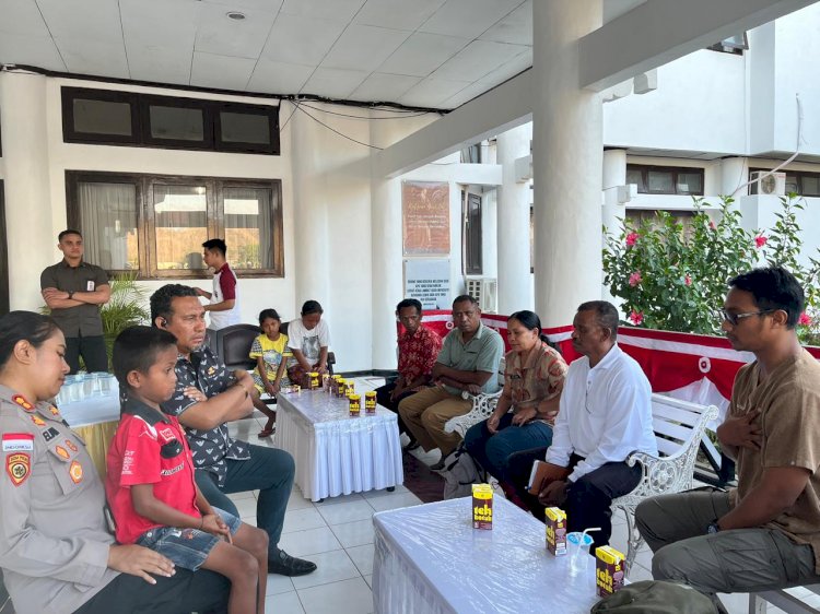 Kepedulian Sosial untuk Lino: Kapolres dan Bupati TTU Bergerak Bersama