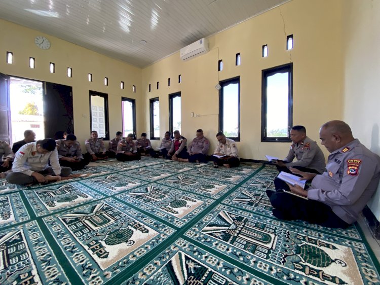 Bentengi Personel dalam Menjaga Integritas: Binrohtal Rutin, Kunci Polisi Humanis dan Berakhlak
