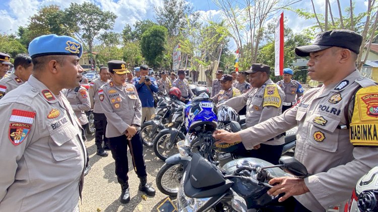 Wujud Nyata Komitmen Pimpinan: AKBP Eliana Papote Pastikan Ranmor Bhabinkamtibmas TTU Siap Tembus Medan Terjal