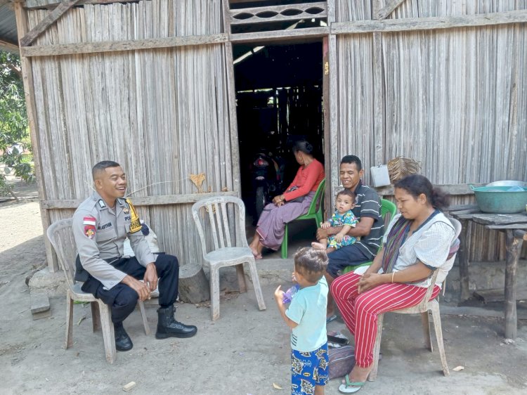 Sentuhan 'Restorative Justice' Bhabinkamtibmas Oenino Selamatkan Rumah Tangga Dari Jurang KDRT