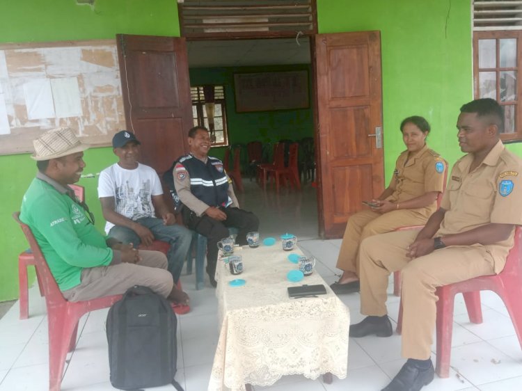 Bhabinkamtibmas Desa Maurisu Ingatkan Bahaya Miras, Titik Beratkan Dampak Sosial dan Hukum