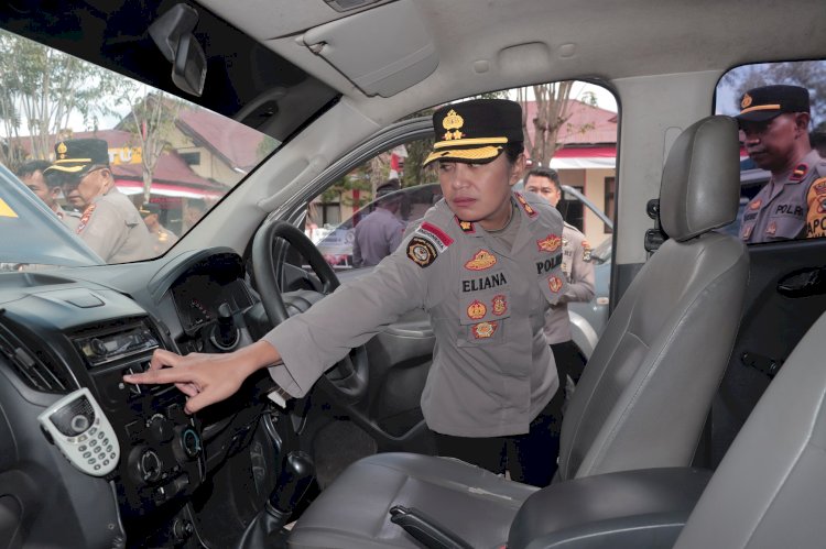 Kapolres TTU Tekankan Perawatan Preventif Kendaraan Dinas: Jamin Anggota Selamat dan Pelayanan Maksimal