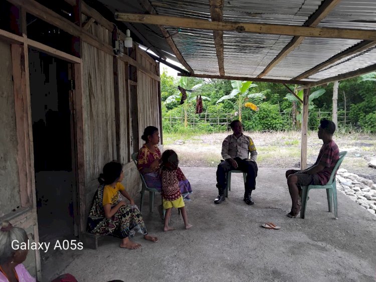 Bhabinkamtibmas Tubuhue: Menjaga Harmoni Sosial dan Mendukung Kedaulatan Pangan