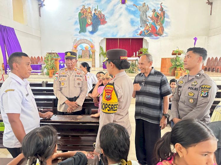Pengamanan Tri Hari Suci Dalam Wajah NTT Penuh Kasih di TTU