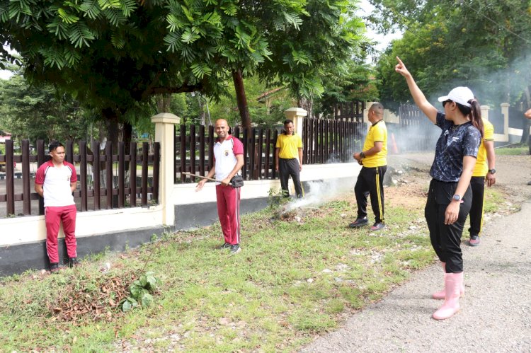 Tingkatkan Kinerja Lewat Lingkungan Sehat: Kurvei Polres TTU Jadi Sarana Pererat Kekeluargaan