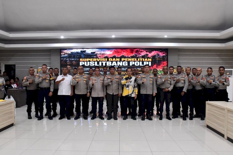 Kapolda NTT Terima Tim Puslitbang Polri, Teliti Optimalisasi Almatsus Dalmas dan Peran Polri dalam Ketahanan Pangan