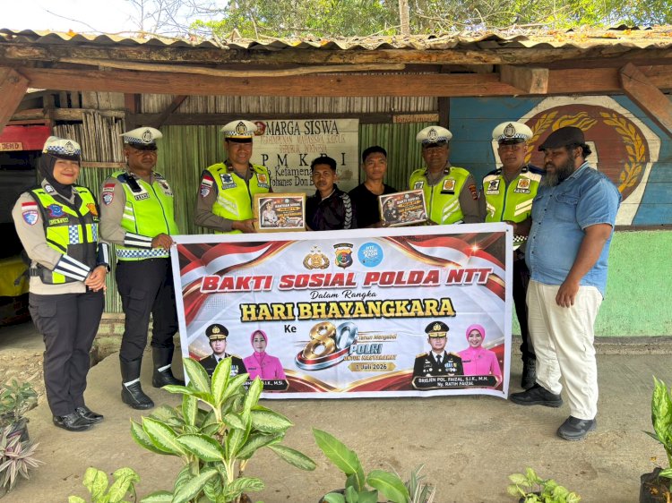 Polres TTU Perkuat Sinergitas dan Kepedulian Lewat Bakti Sosial Bersama OKP Cipayung, Sambut Hari Bhayangkara ke-80