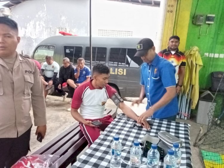 Polres TTU Prioritaskan Kesehatan dan Keselamatan Anggota dalam Turnamen Futsal Menyambut HUT Bhayangkara Ke-80