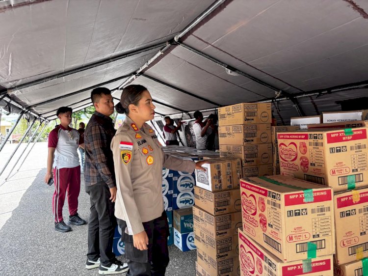 Polres TTU Peduli Kemanusiaan, Siapkan Bantuan Sembako untuk Korban Bencana di Flores
