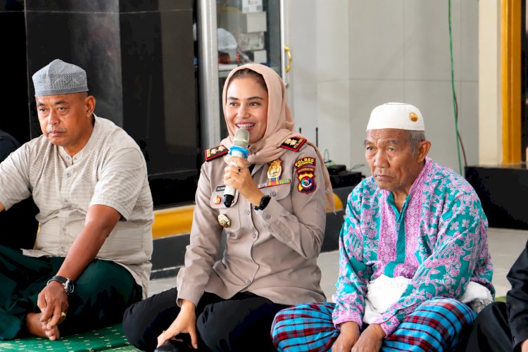 Jumat Keliling Di Masjid Agung Nurul Falah, Kapolres Ttu Perkuat Silaturahmi Dan Serap Aspirasi Umat Muslim