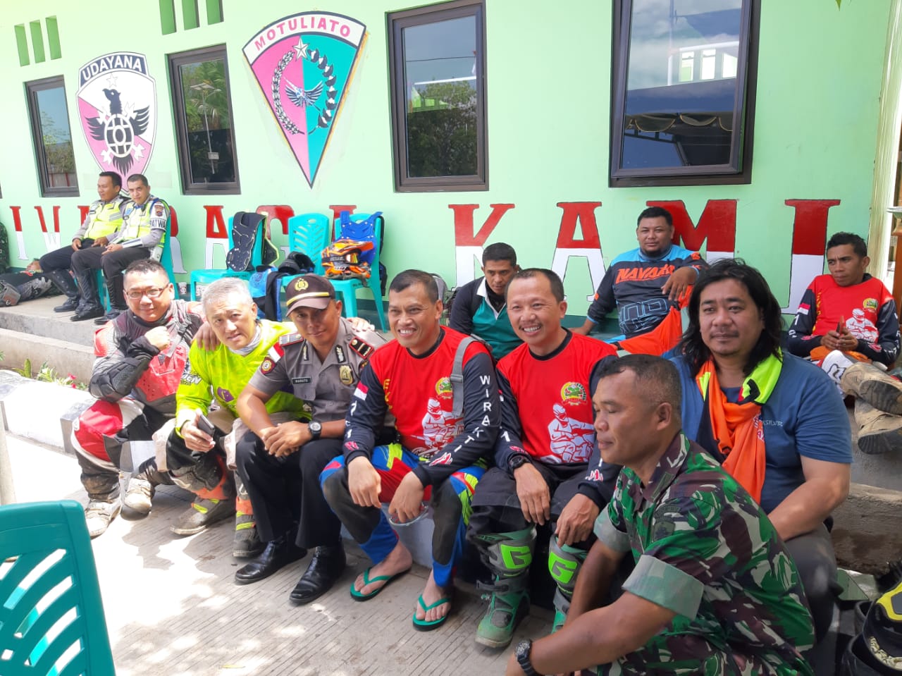 Polsek Insut Laksanakan Pengamanan Jelajah Tapal Batas RI- RDTL Border Expedition